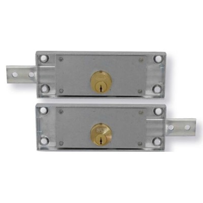 Serrature per serranda coppia dx/sx catenaccio retto Wally