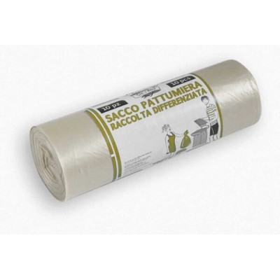 Sacco trasparente ambrato cm.72x110 30my