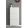 Scarpiera metallo verniciato 3 ante bianco opaco