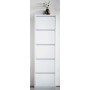 Scarpiera metallo verniciato 5 ante bianco opaco