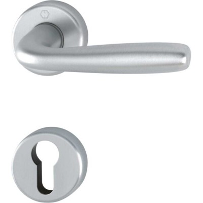 Maniglia Maribor Foro Yale Cromo Satinato