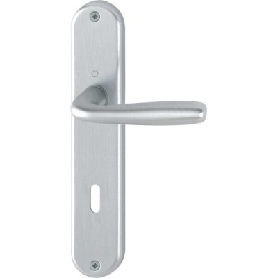 Maniglia Maribor 1766/3022P Foro Chiave Normale Cromo Satinato