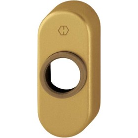 Rosetta per Porte a Profilo Bronzo