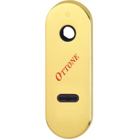 Placca Corta per Doppia Mappa Ottone Lucido