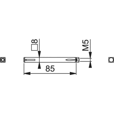 Quadro ad espansione 8x85MM Hoppe
