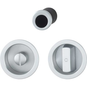 Kit per Porte Scorrevoli Tondo Argento