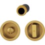 Kit per Porte Scorrevoli Tondo Bronzo