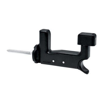 BL FERMAIMPOSTE PLASTICA GRILLO 70 MM NERO 2 PZ