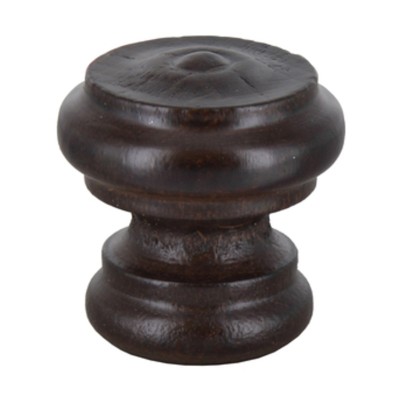 POMOLO IN LEGNO NOCE 102C D 30 MM