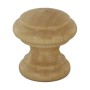 POMOLO IN LEGNO NATURALE 114A D 38 MM