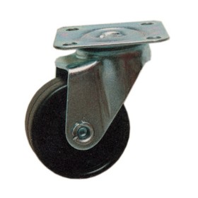 BL RUOTA NYLON PIASTRA D.40 MM DA 2 PZ