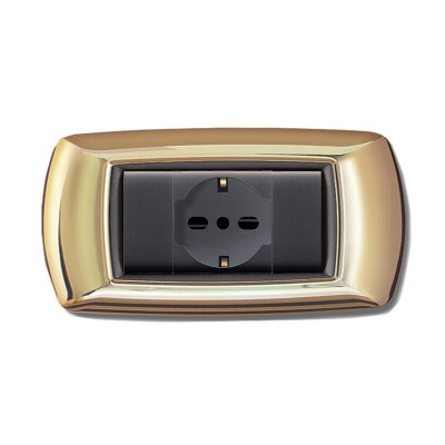 PLACCA LIFE LIVING PLAST ORO 4P