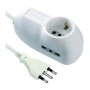 MULTIPRESA 2P BIP+1 SCHUKO SALVASPAZIO FIG.2