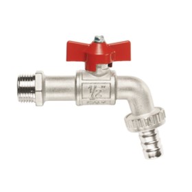 ITAP 134 RUBINETTO A SFERA PORTAGOMMA A T D 1/2