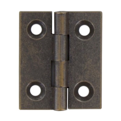 CERNIERA FRESATA PIANA OTTONE BRONZ 30X25 MM