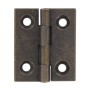 CERNIERA FRESATA PIANA OTTONE BRONZ 30X25 MM