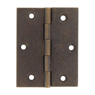 CERNIERA FRESATA PIANA OTTONE BRONZ 70X55 MM