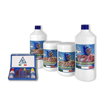 KIT MANUTENZIONE PISCINA PZ. 4+1