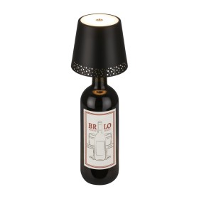 LAMPADA FLASKA P/MONTAGGIO SU BOTTIGLIA NERO