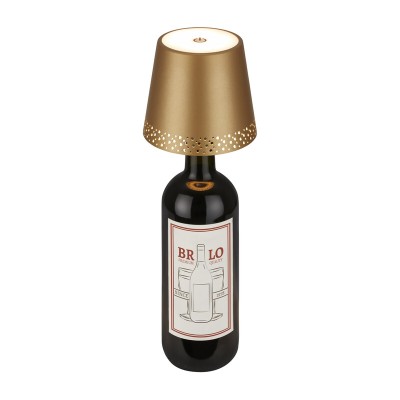 LAMPADA FLASKA P/MONTAGGIO SU BOTTIGLIA ORO