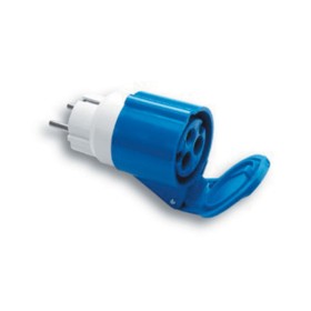 FME 73.001 ADATTATORE CEE 16A SCHUKO- 2P+T 220V IP44