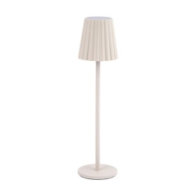 LAMPADA LED RICARICABILE DA TAVOLO MINU BEIGE