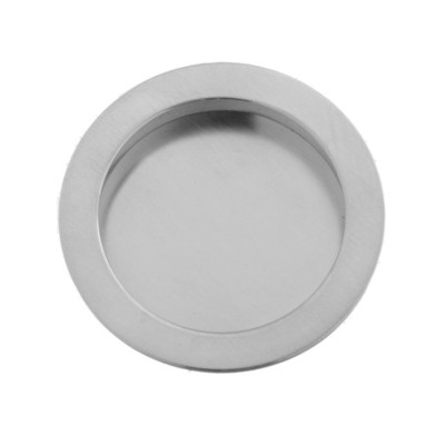 MANIGLIA INCASSO PORTA SCORR D 48 MM CROMO SAT