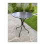 TAVOLO SORRENTO D 60 CM NERO OPACO 007754