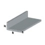 PROFILO ARGENTO H.100 CM ELLE 40X15X1,5 MM