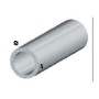 PROFILO ARGENTO H.200 CM TUBO TONDO 6X1 MM**