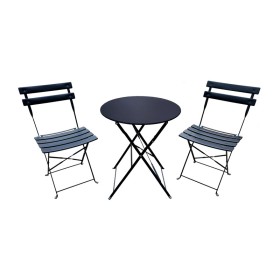 SET BISTRO GIOTTO NERO SAT FS460