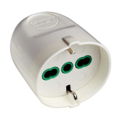 FME 81.050 PRESA SCHUKO BIPASSO 2P+T SMONTABILE