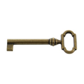 CHIAVE PER MOBILI 33727 27X69 MM OTTONE FLORENCE