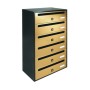 CASSETTA POSTALE ALUBOX CUBO/R 6 38,5X25X63 ORO