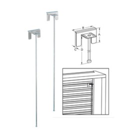SICURA P/TAPPARELLA PLASTICA ASTA 39X480 MM