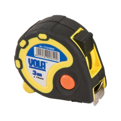 FLESSOMETRO VOLA TEKNA PRO IN ABS 3 M X 19 MM *
