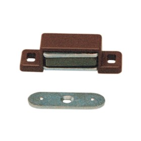 SC CHIUSURA MAGNETICA RETTANGOL MARRONE 2 PZ*