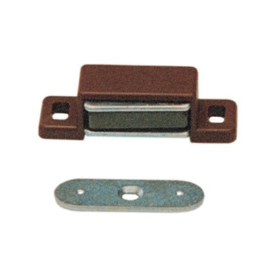 SC CHIUSURA MAGNETICA RETTANGOL MARRONE 2 PZ*