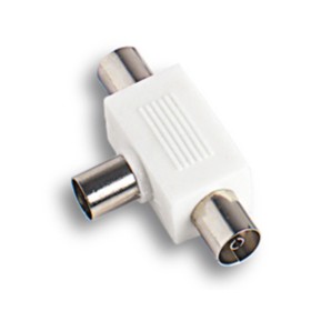 ADATTATORE DOPPIO TV MASCHIO C/2 PRESE