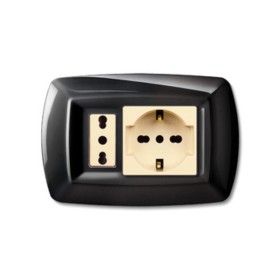 TONDO PLACCA MAGIC PLAST SCHUKO+MODULO NE