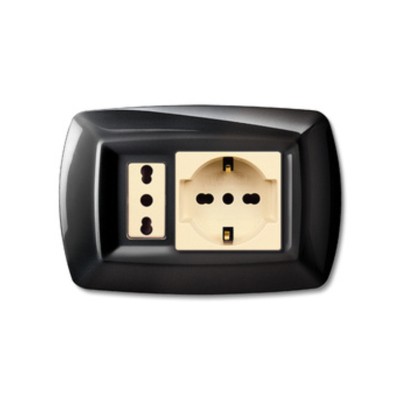 TONDO PLACCA MAGIC PLAST SCHUKO+MODULO NE