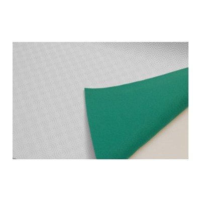 MOLLETTONE P/TAVOLO H 138 CM BIANCO/VERDE