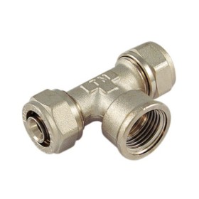 RACCORDO TEE F.20X1/2X20 P/MULTISTRATO