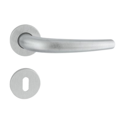 BL MANIGLIA TORINO C/BOCCHETTA CROMO SATINATO