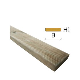 LISTONE P/PAVIMENTO PINO IMPREGN 19X93X2400 MM