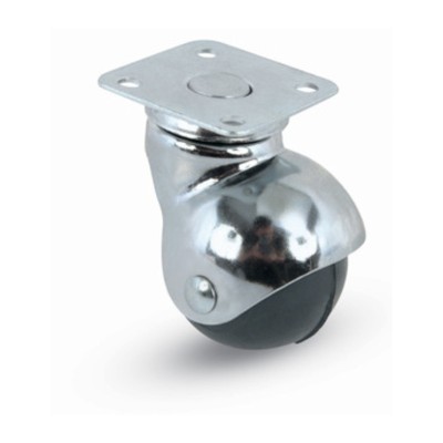 BL RUOTA MOBILE D 30 MM A CUFFIA 165 PIASTRA 2 PZ