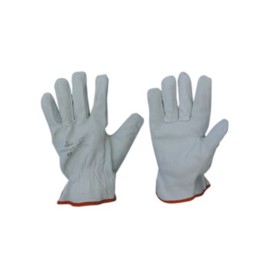 PL GUANTI BOVINO TUTTO FIORE BIANCO TG.10