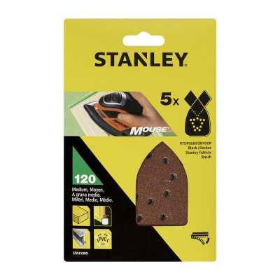 PIRANHA STANLEY STA31009 (X31009) 5 FOGLI VELCRO PER MOUSE GR.120