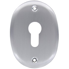 BOCCHETTA PROFILO EUROPEO F0232 C/FORI CROMO SAT