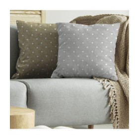 CUSCINO TULIPANO CM.43X43 POIS TORTORA 1808